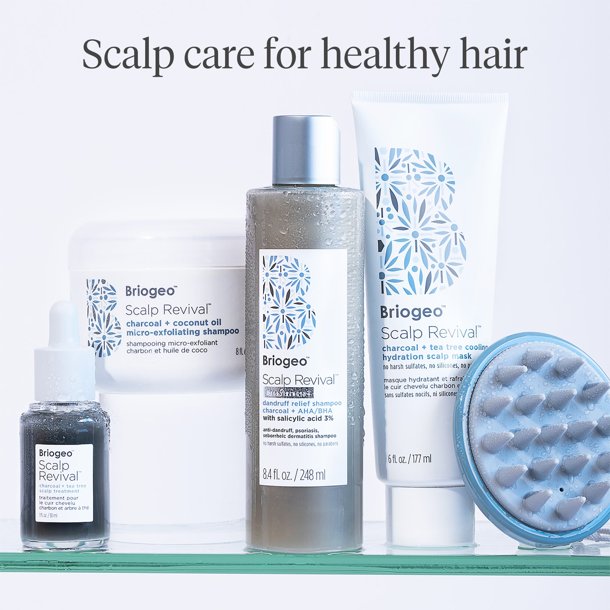 Scalp Revival Charcoal + Tea Tree Scalp Treatment - Briogeo