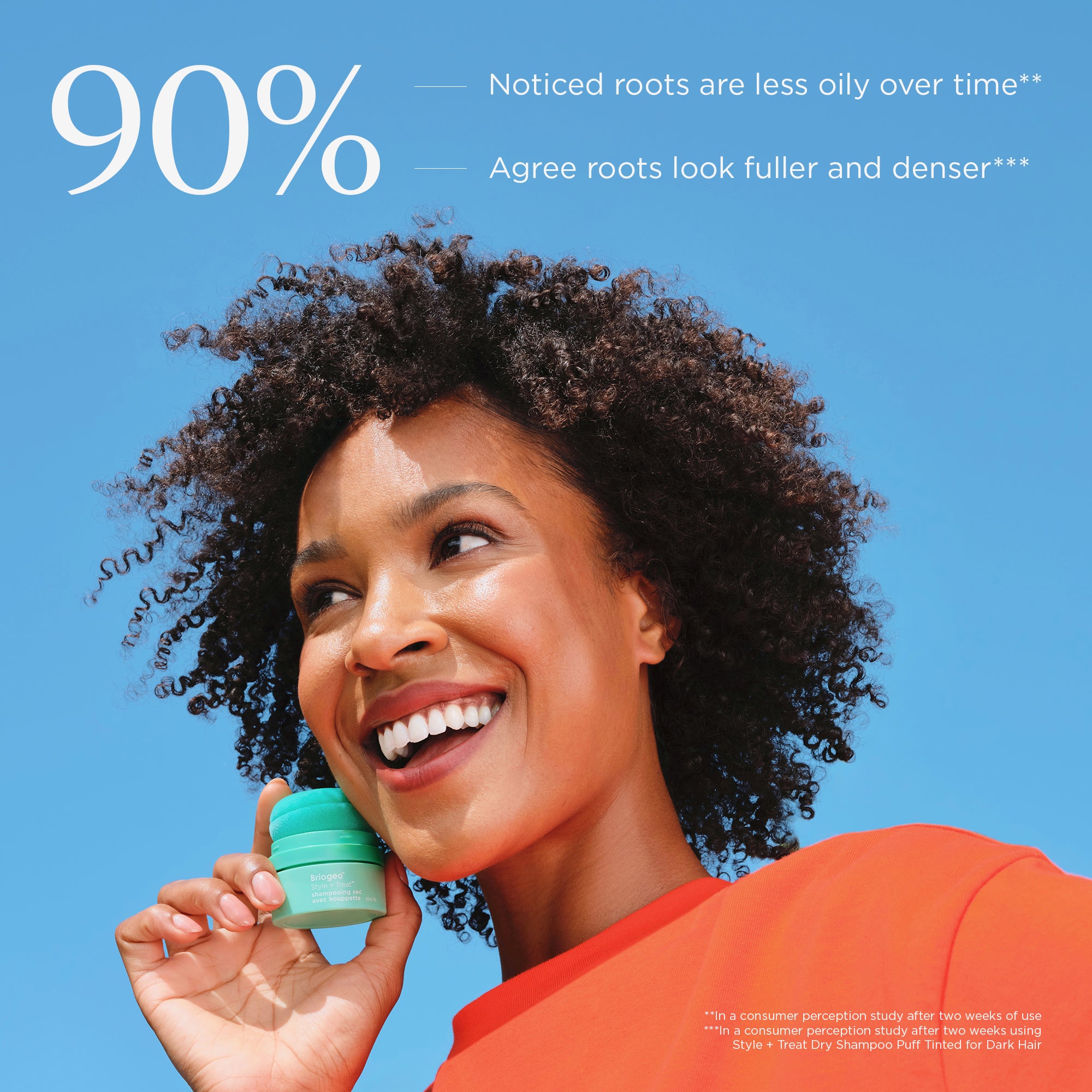 Style + Treat™ Dry Shampoo Puff-Translucent - Briogeo